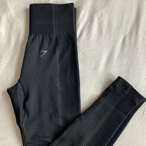 Gymshark Black Ultra Seamless Leggings